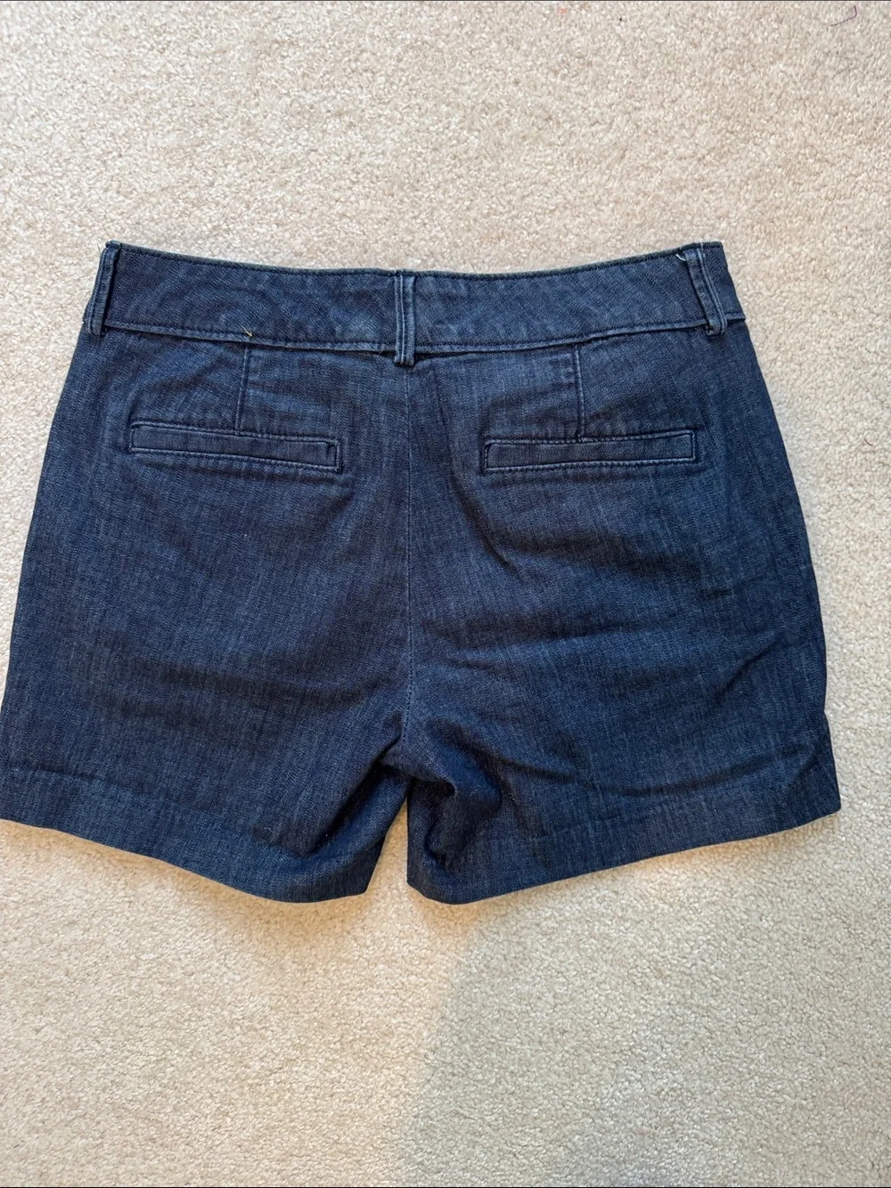 Banana Republic Navy Denim Short Shorts